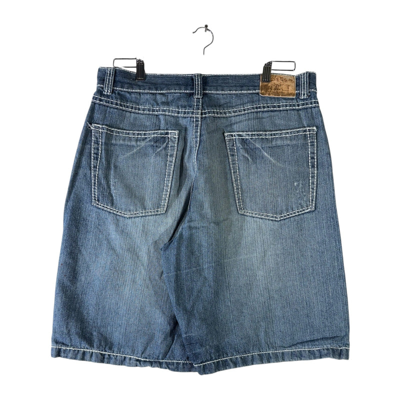 Vintage SoKool Bermuda Utility Denim Shorts 34