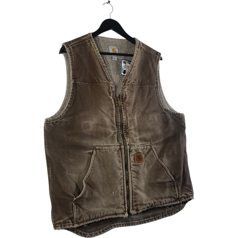 Vintage Carhartt Canvas Utility Workwear Vest