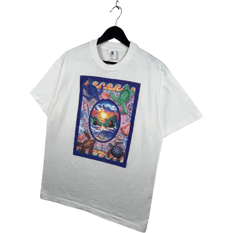 Vintage Ocean Sea Turtle Graphic T-Shirt