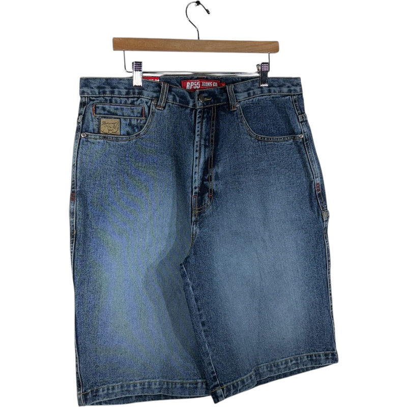 Vintage RP55 Jeans Co. Baggy Denim Shorts 38x13 NWT