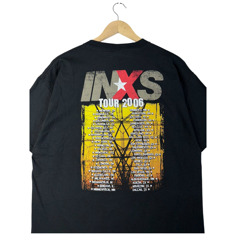 Vintage INXS Rock Band Tour 2006 T-Shirt
