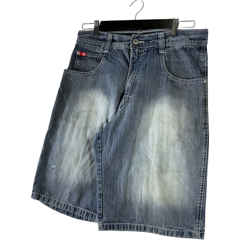Vintage Southpole Wide Leg Denim Shorts 32