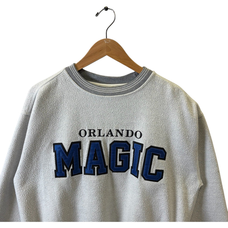 Vintage Orlando Magic Patch Spellout NBA Crewneck 90s