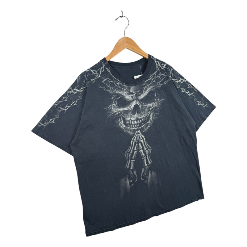 Vintage Skull Graphic T-Shirt