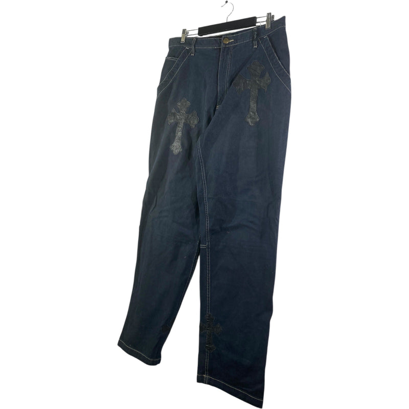 Vintage Sean John Cross Patch Baggy Jeans 35