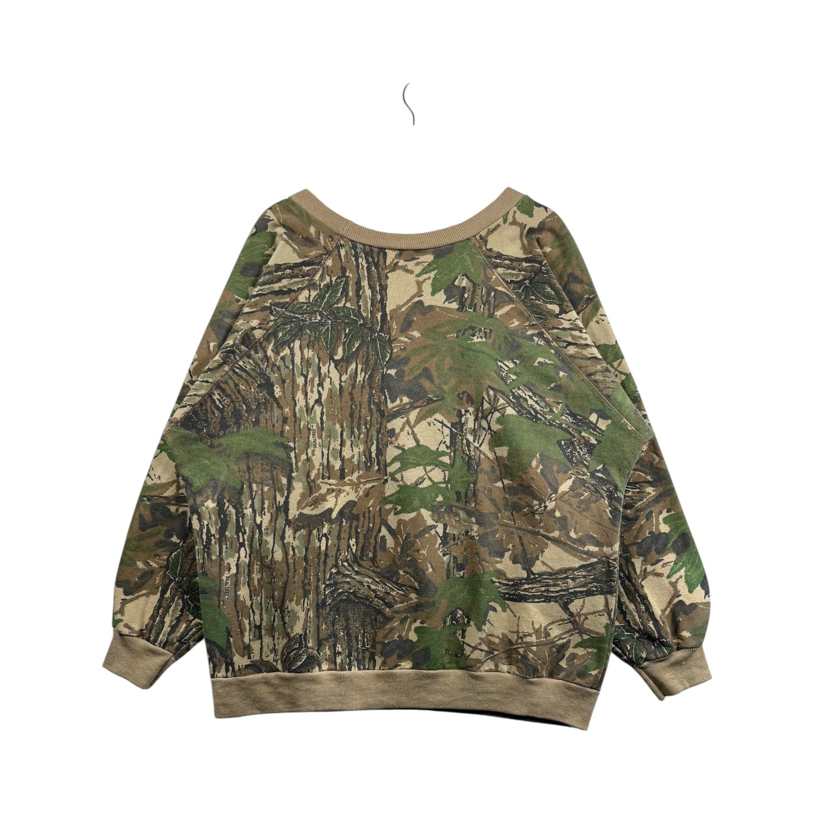 Vintage Liberty Real Tree Camouflage AOP Crewneck