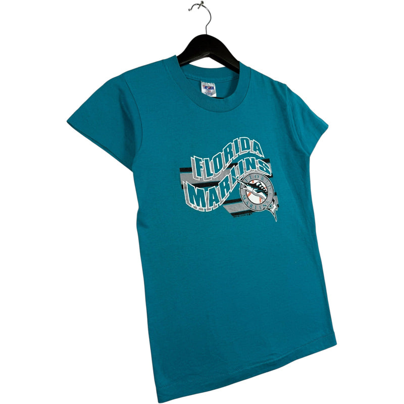 Vintage Florida Marlins Logo Spellout MLB T-Shirt
