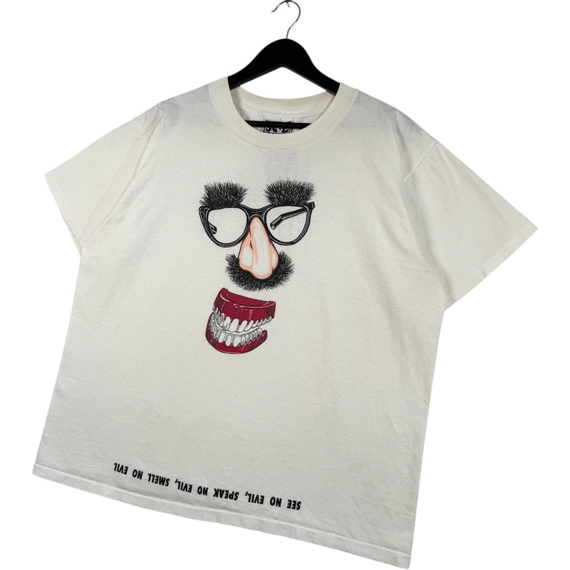 Vintage Joe Boxer "Smell On Evil" Quote Tee