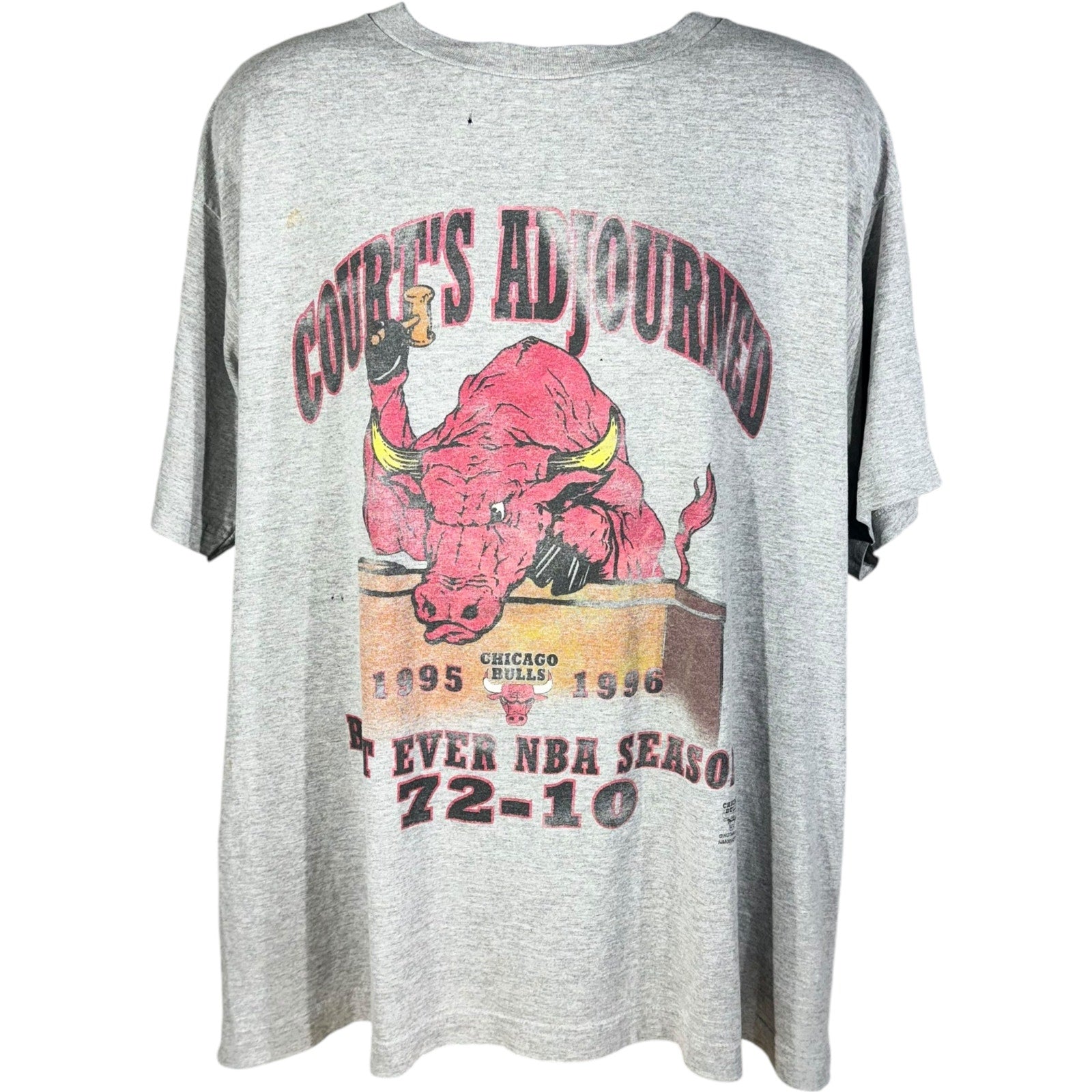 Vintage Chicago Bulls Courts Adjourned Tee 90s