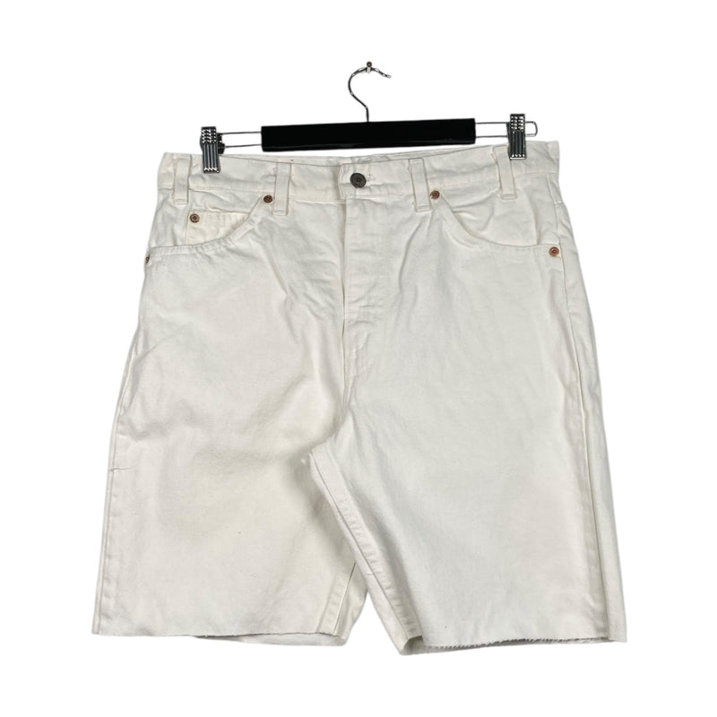 Vintage White Chino Shorts 33
