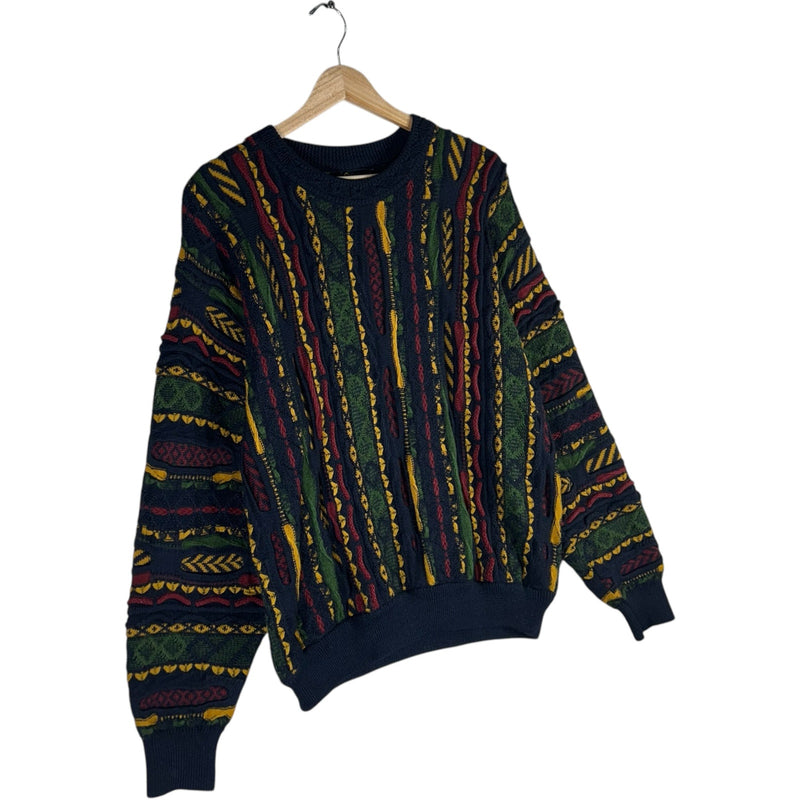 Vintage Coogi Wool 3D Knit Sweater