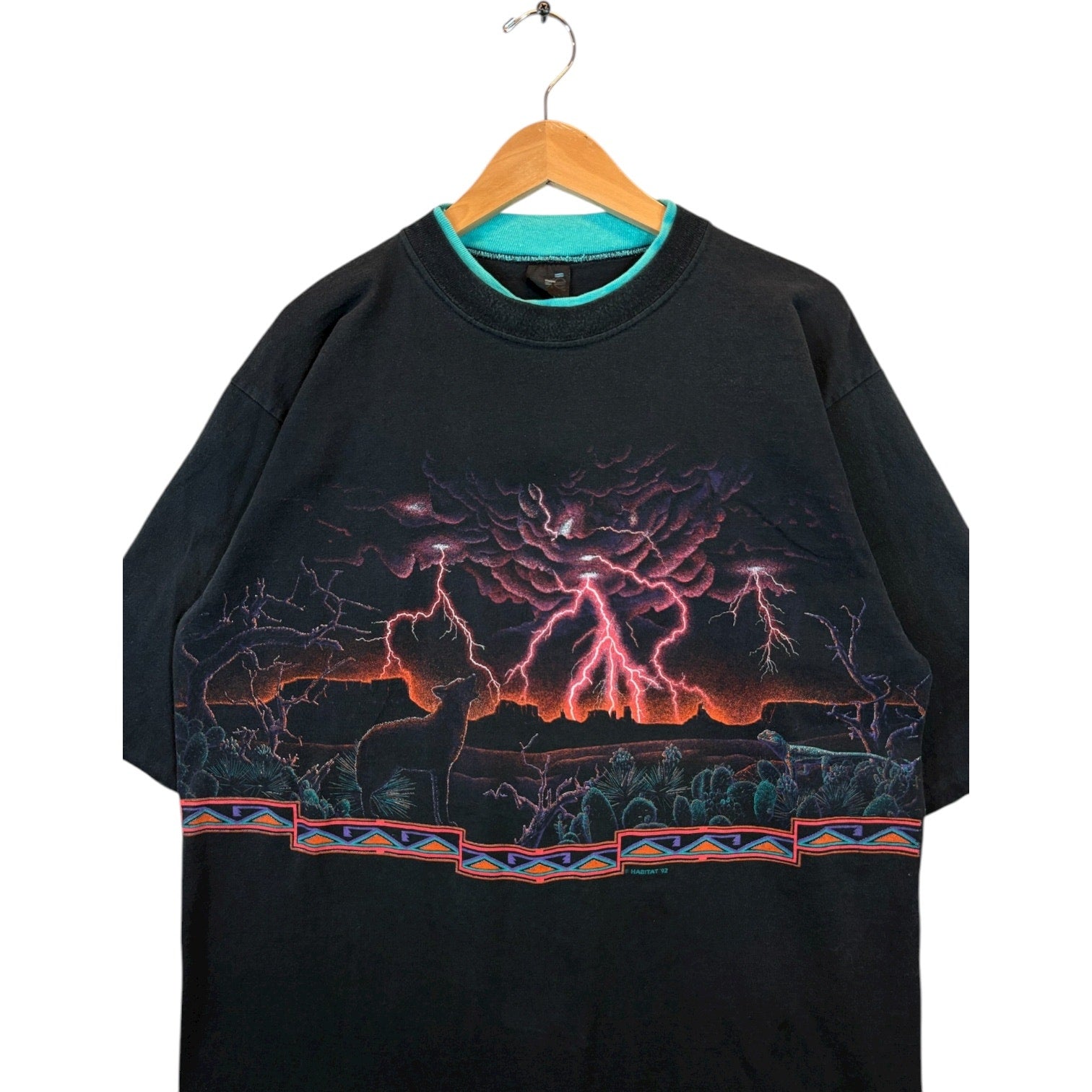 Vintage Habitat Coyote Lightning T-Shirt