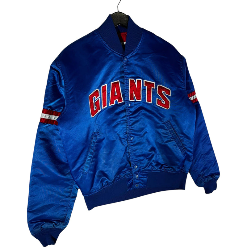 Vintage Starter New York Giants Satin Bomber Jacket 90s