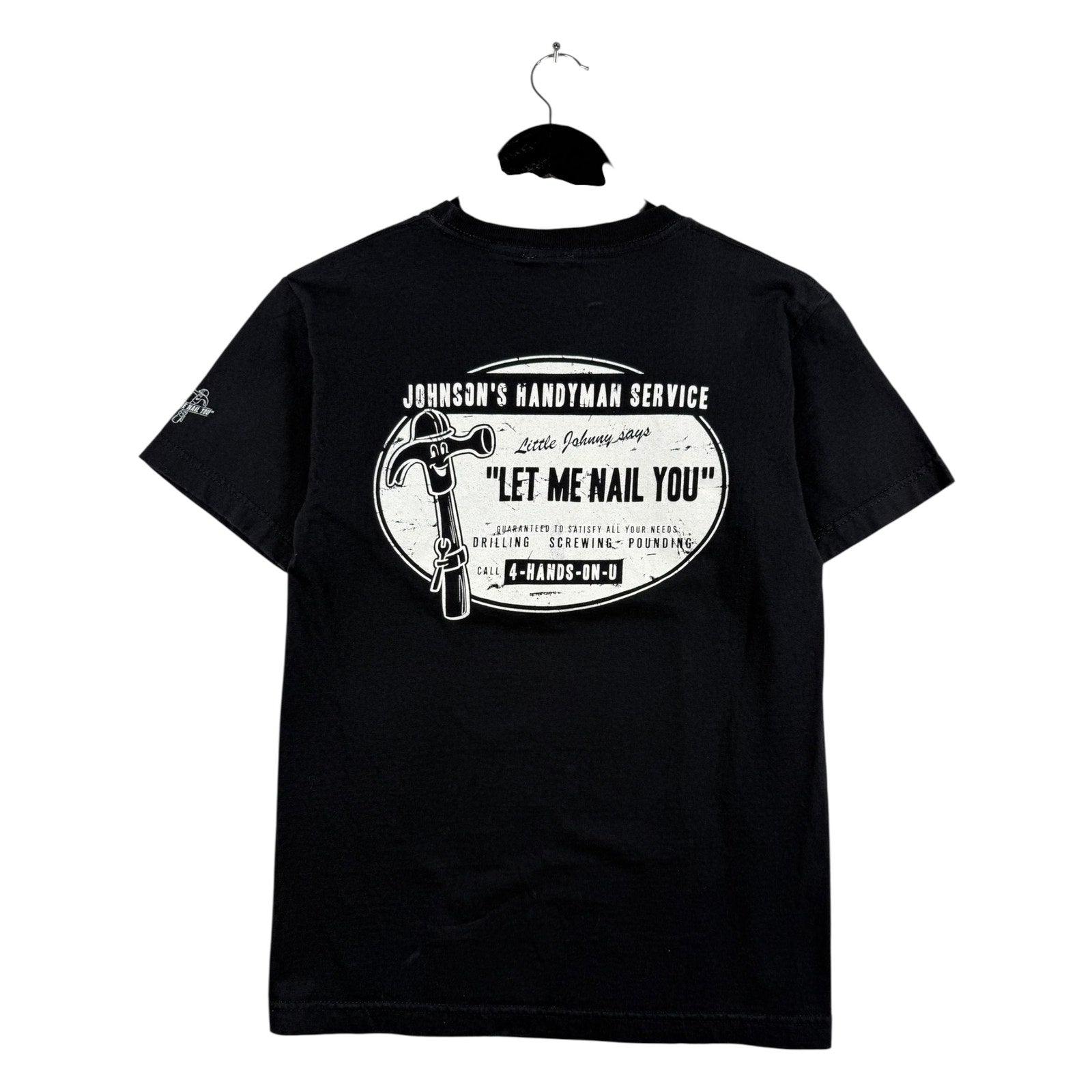 Vintage Little Johnny Says Let Me Nail You T-Shirt