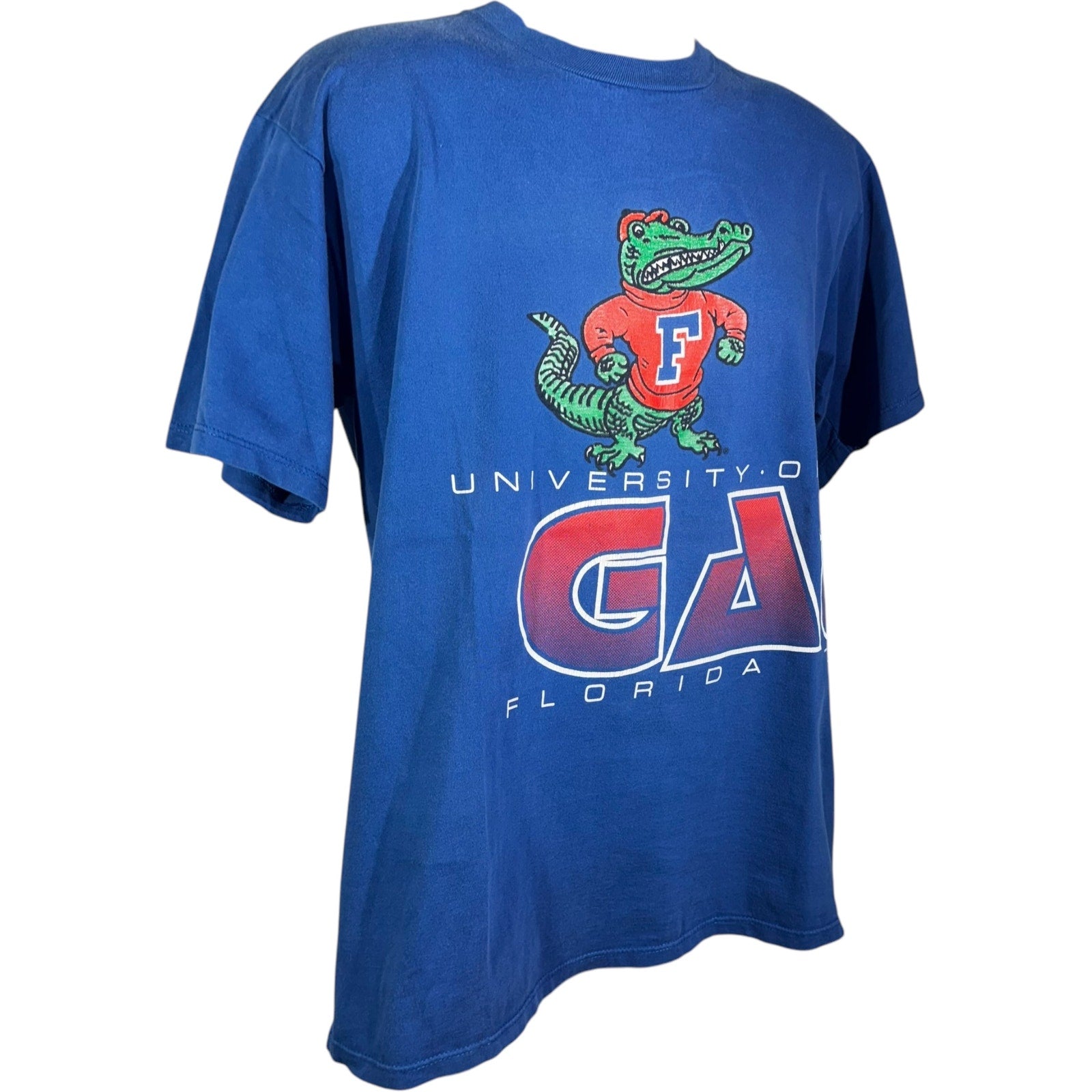 Vintage University of Florida Gators Mascot Wrap Around Tee