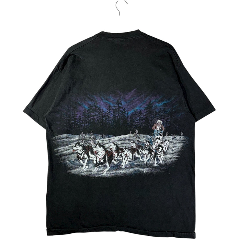Vintage Iditarod Alaska Dog Sledding T-Shirt