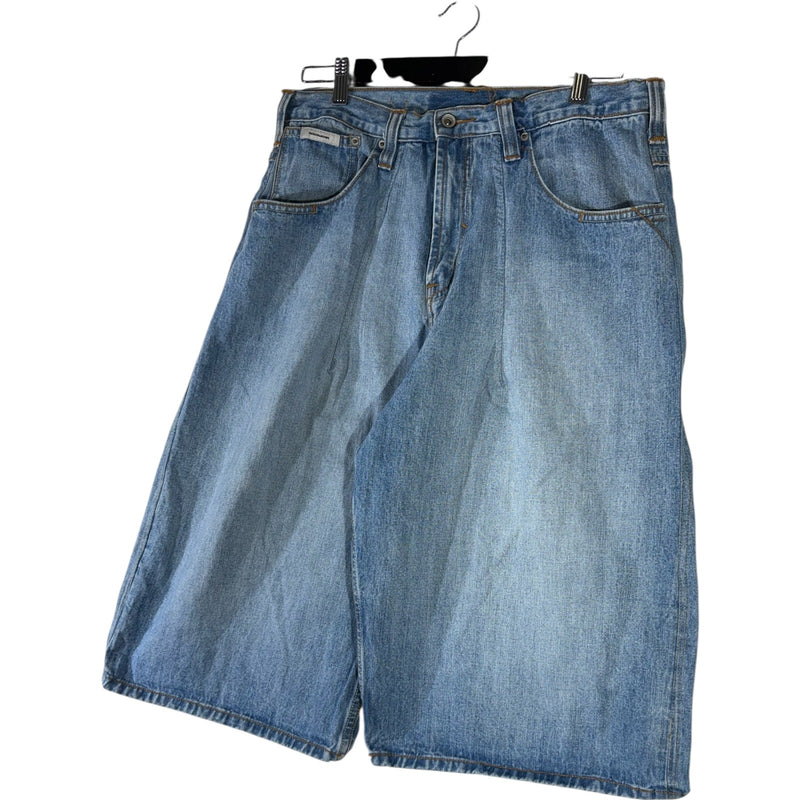 Vintage Bermuda Utility Denim Shorts 34x15