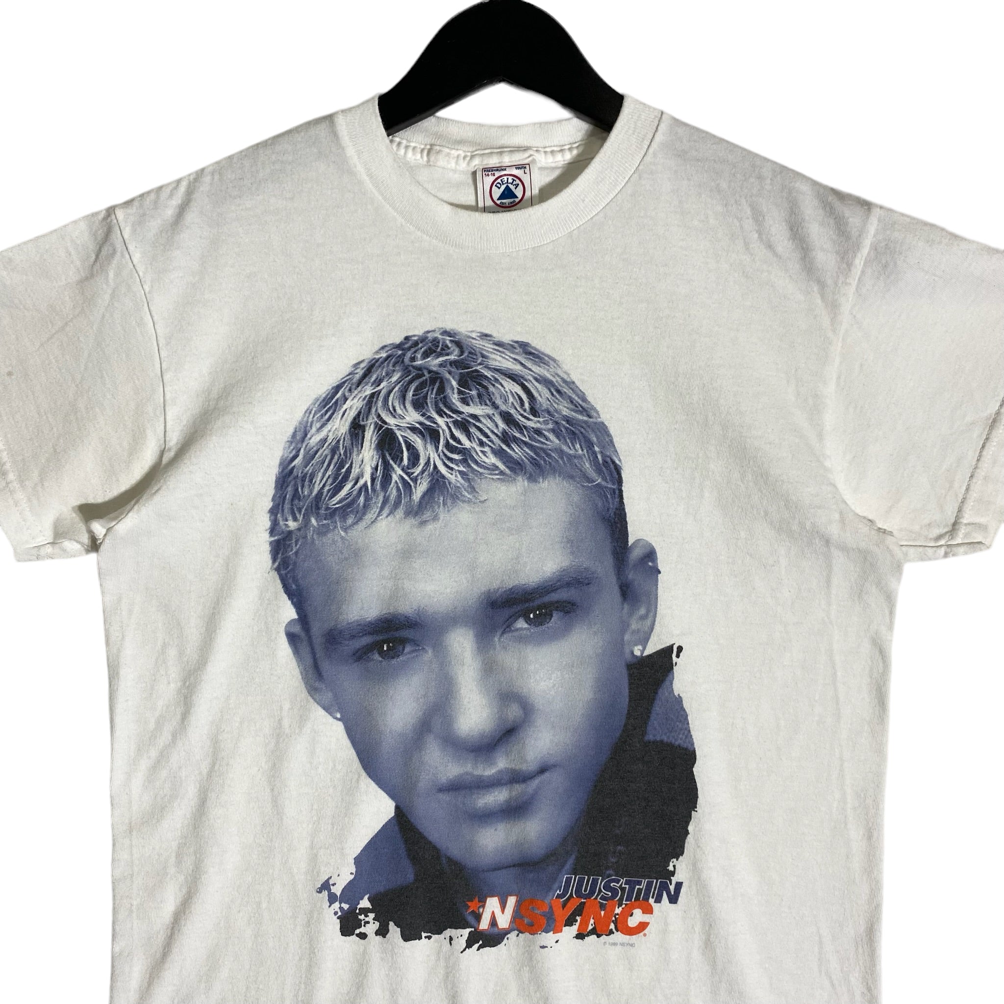 Vintage NSYNC Justin Timberlake Solo Youth Tee 1998
