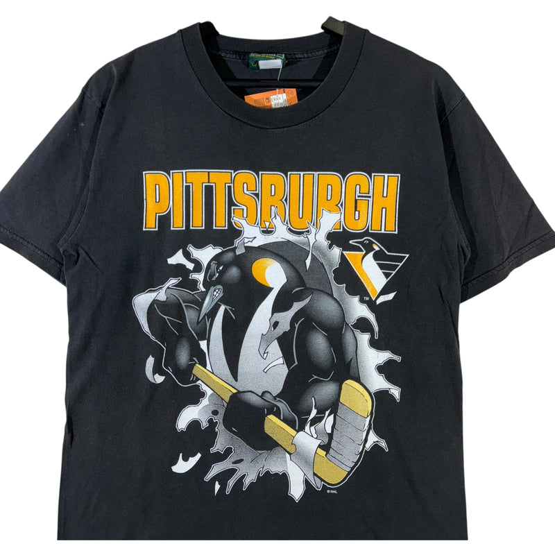 Vintage Pittsburgh Penguins Breakthrough NHL Tee