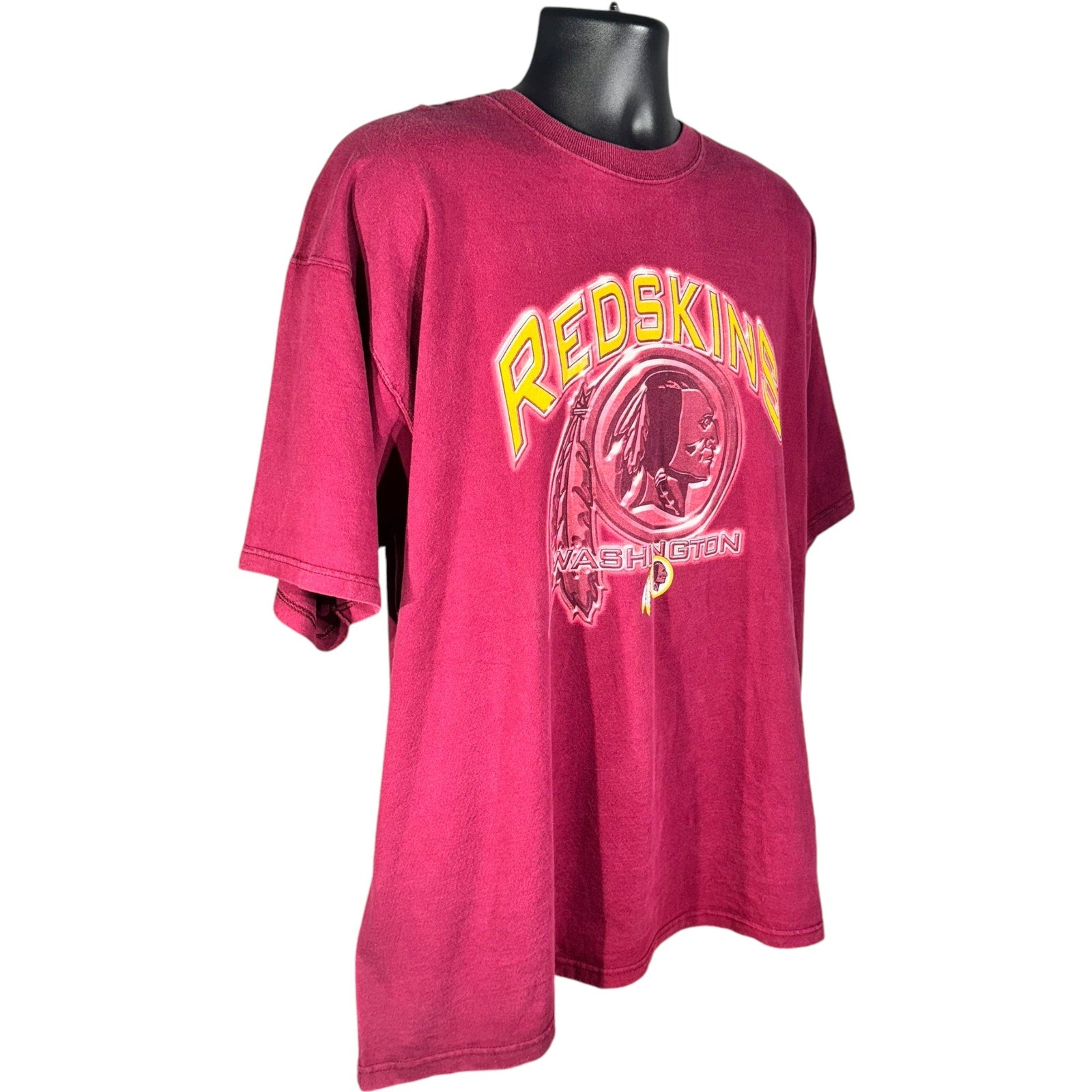 Vintage Pro Player Washington Redskins Logo Tee 90's