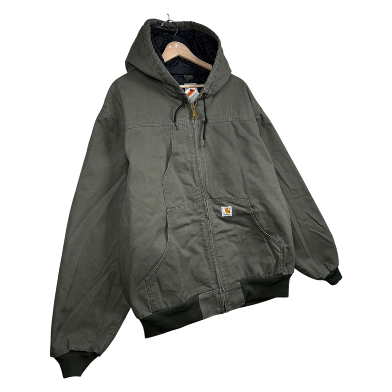 Vintage Carhartt Active Full Zip Hoodie