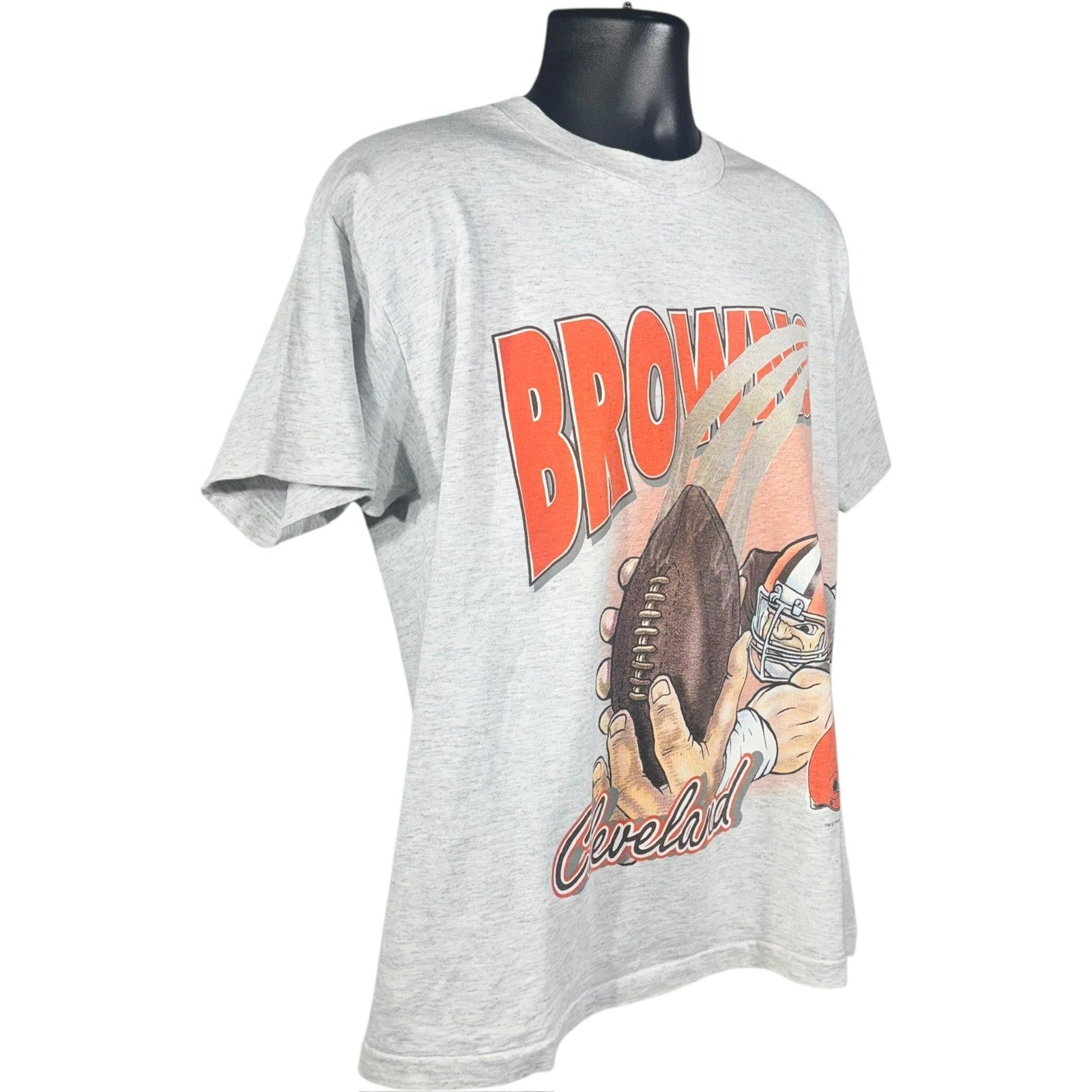 Vintage Salem Sportswear Cleveland Browns Wrap Around NFL Tee