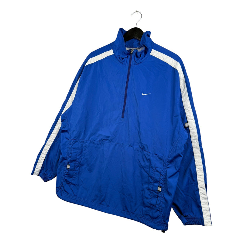 Vintage Nike Swoosh Chest Logo Quarter Zip Track Jacket