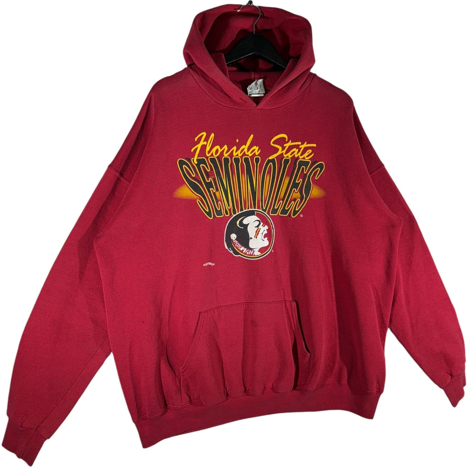 Vintage Nutmeg Florida State University Seminoles Hoodie 90s