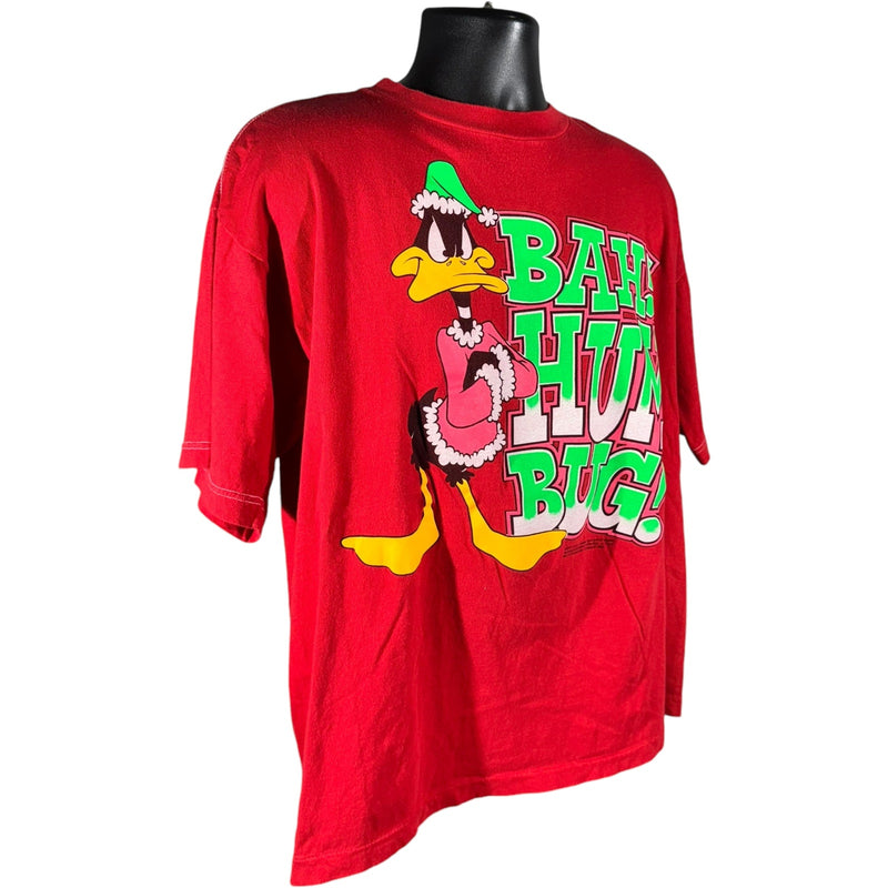 Vintage Looney Tunes  Daffy Duck "Bah Humbug" Christmas Tee