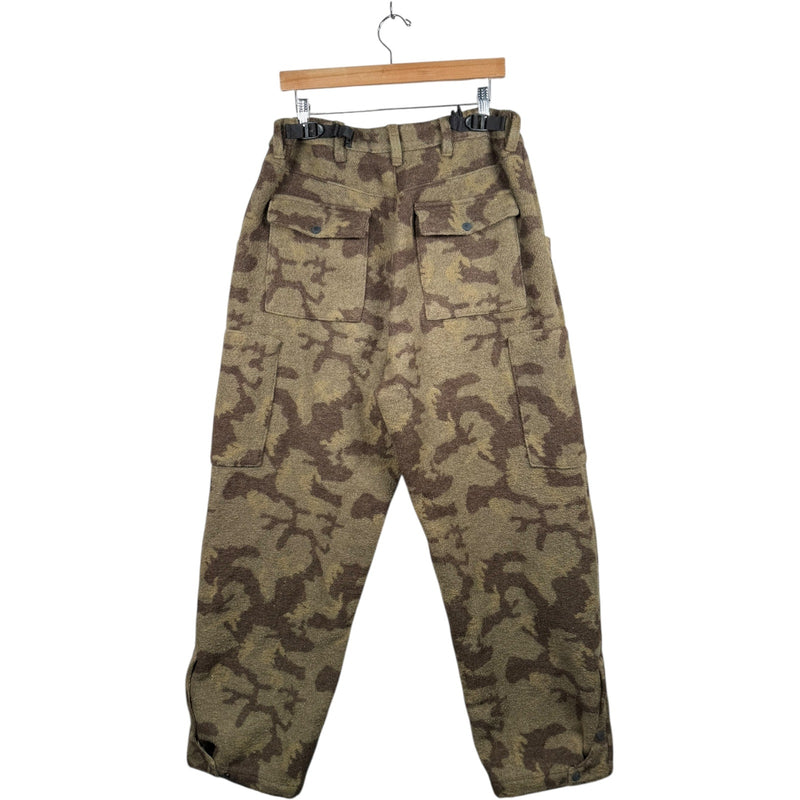 Vintage HFC Camo Wool Blend Cargo Pants