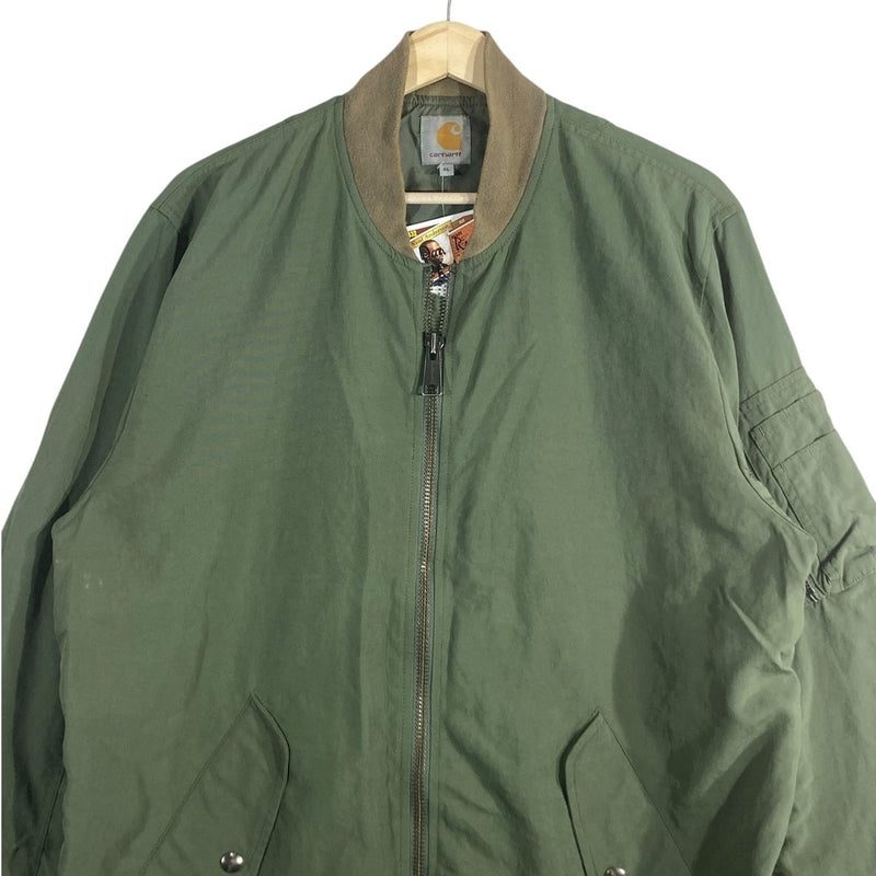 Vintage Carhartt Adams Full Zip Bomber Jacket