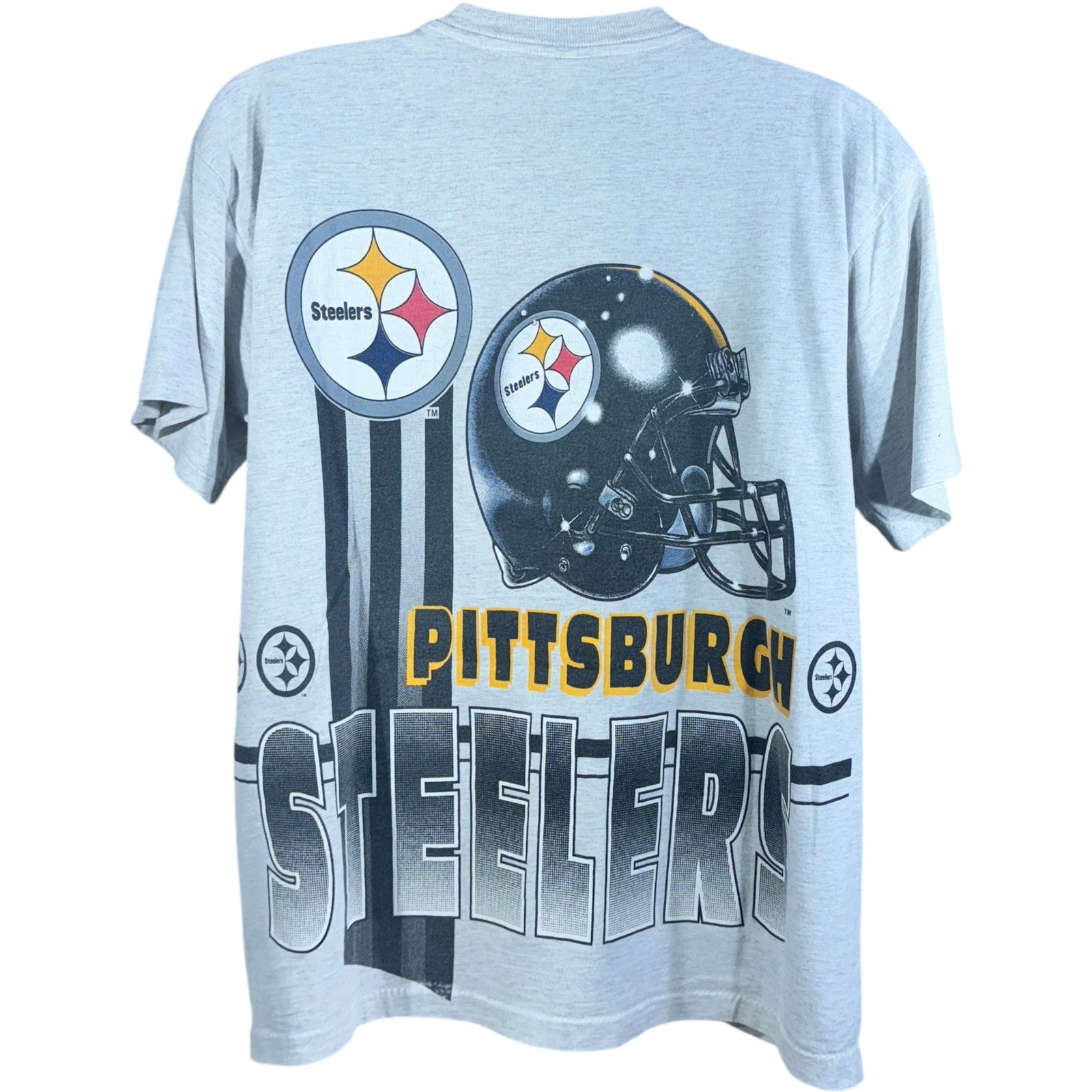 Vintage Pittsburgh Steelers Helmet Tee