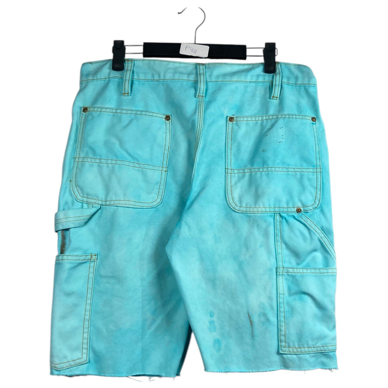 Vintage Carhartt Raw Hem Frayed Relaxed Cargo Shorts 34