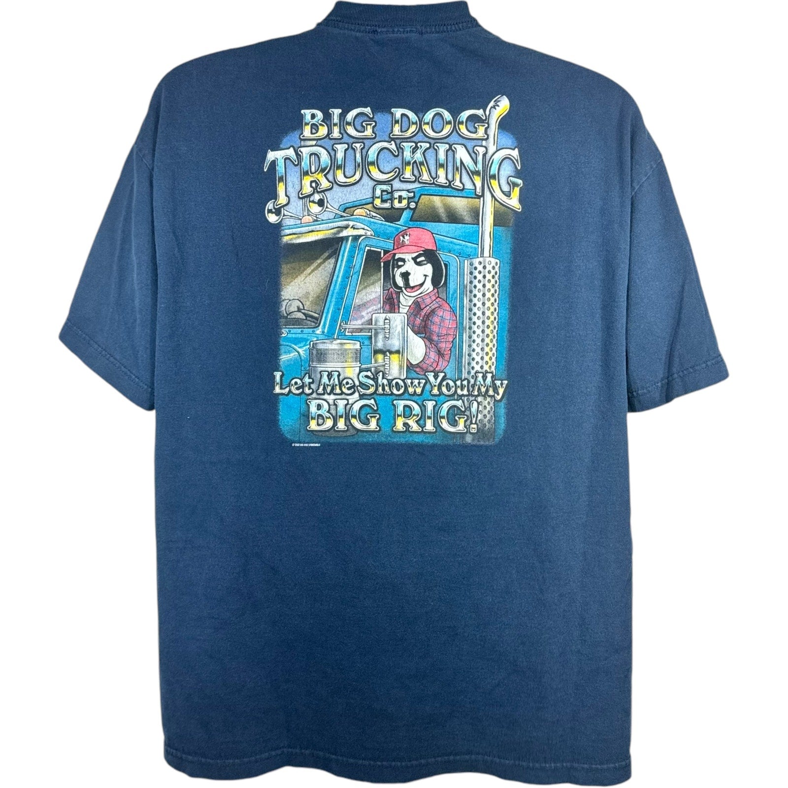 Vintage Big Dogs Big Rig Trucking Tee