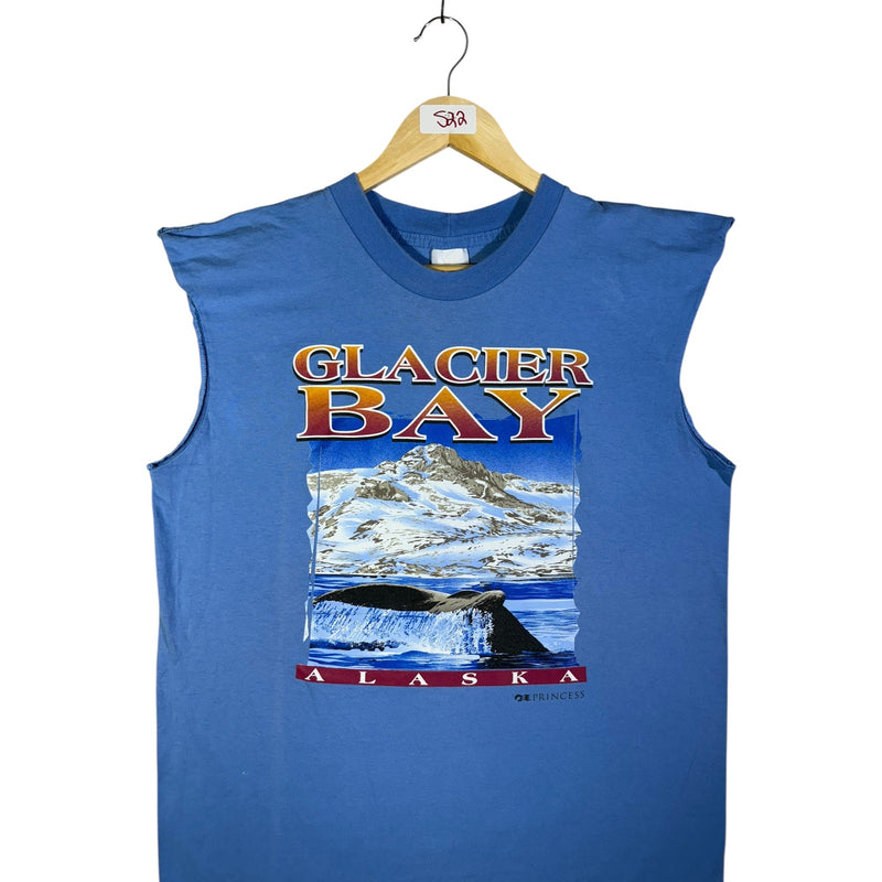 Vintage Glacier Bay Alaska Muscle Sleeves Tank Top