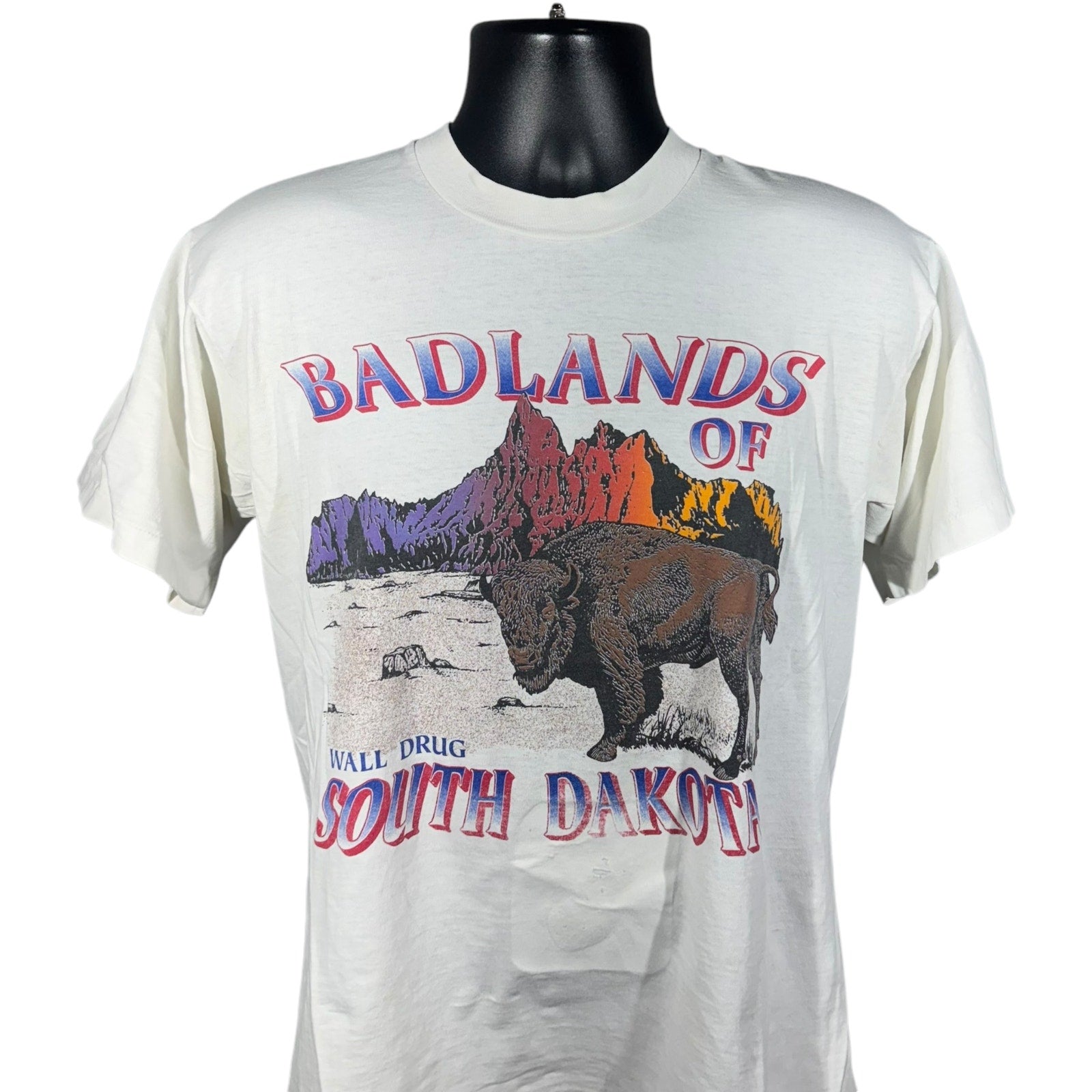 Vintage Bad Lands South Dakota Souvenir Tee