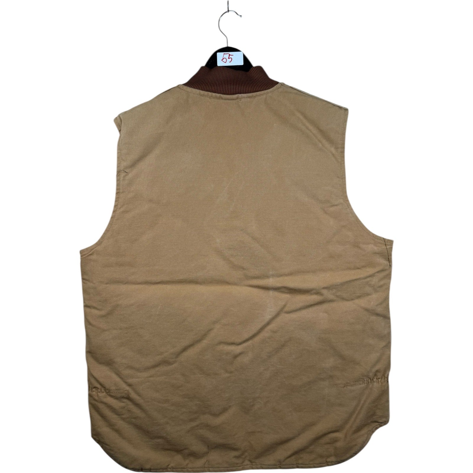 Vintage Carhartt Canvas Full Zip Workwear Vest