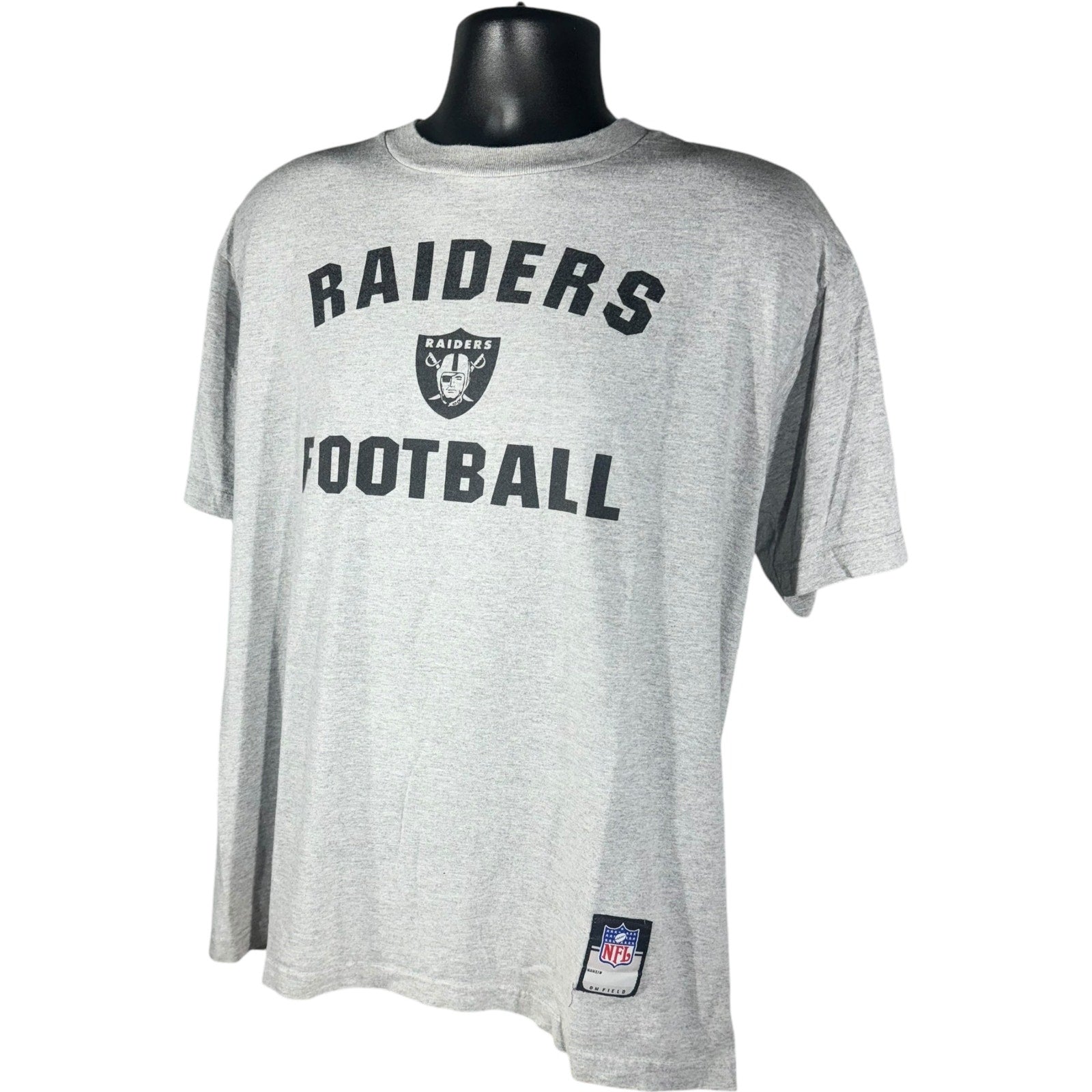 Vintage NFL Reebok Oakland Raiders Football Tee