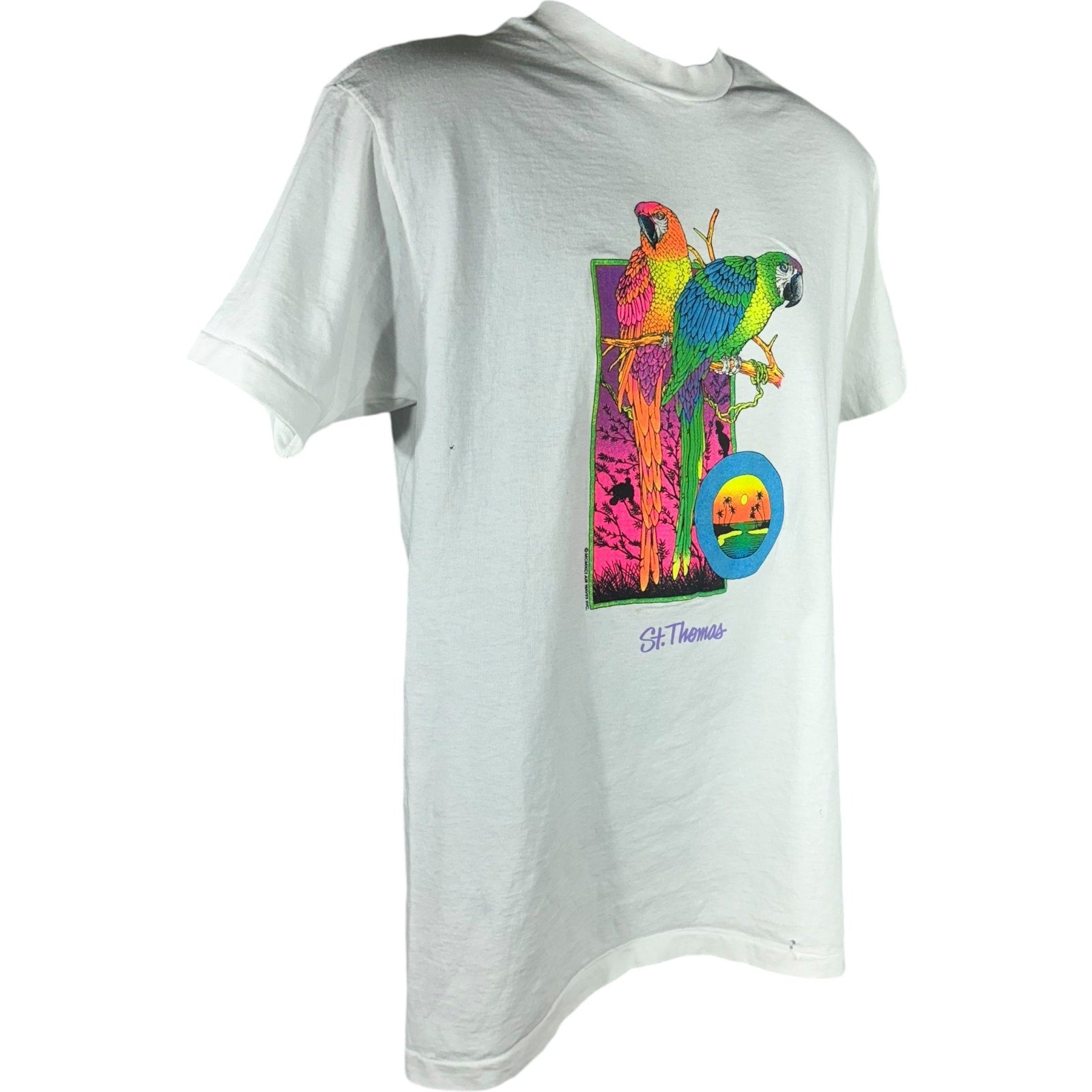 Vintage Parakeet St. Thomas Souvenir Tee