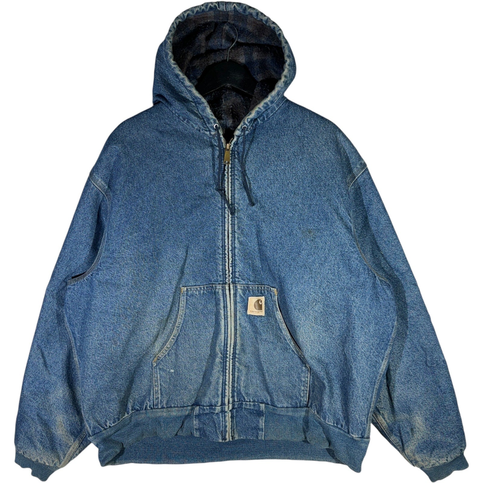 Vintage Carhartt Denim Workwear Jacket