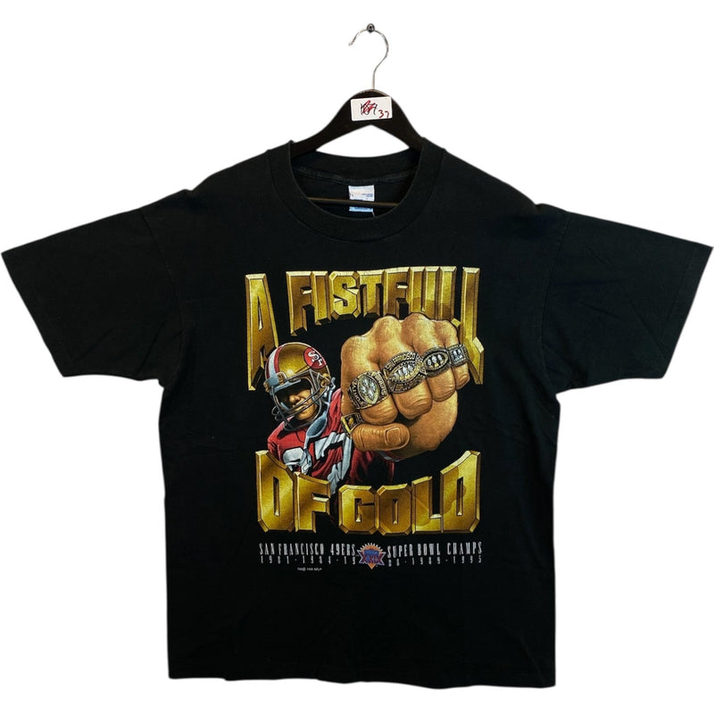 Vintage San Francisco 49ers A Fistful of Gold NFL T-Shirt