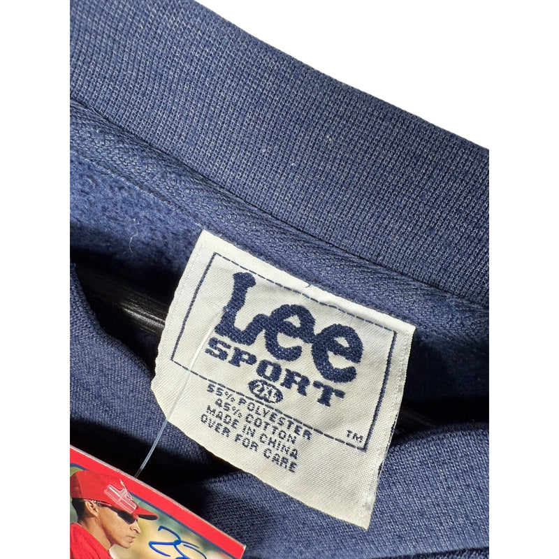 Vintage Lee Sport Cleveland Indians MLB V-Neck Sweatshirt