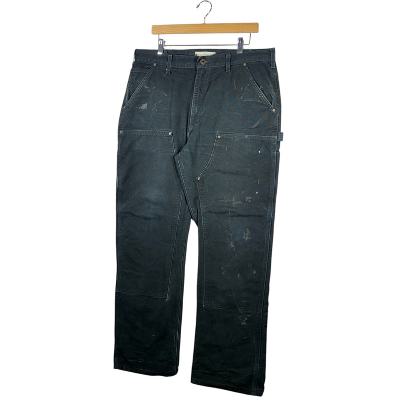 Vintage Carhartt Double Knee Dungaree Fit Carpenter Pants 38 x 34