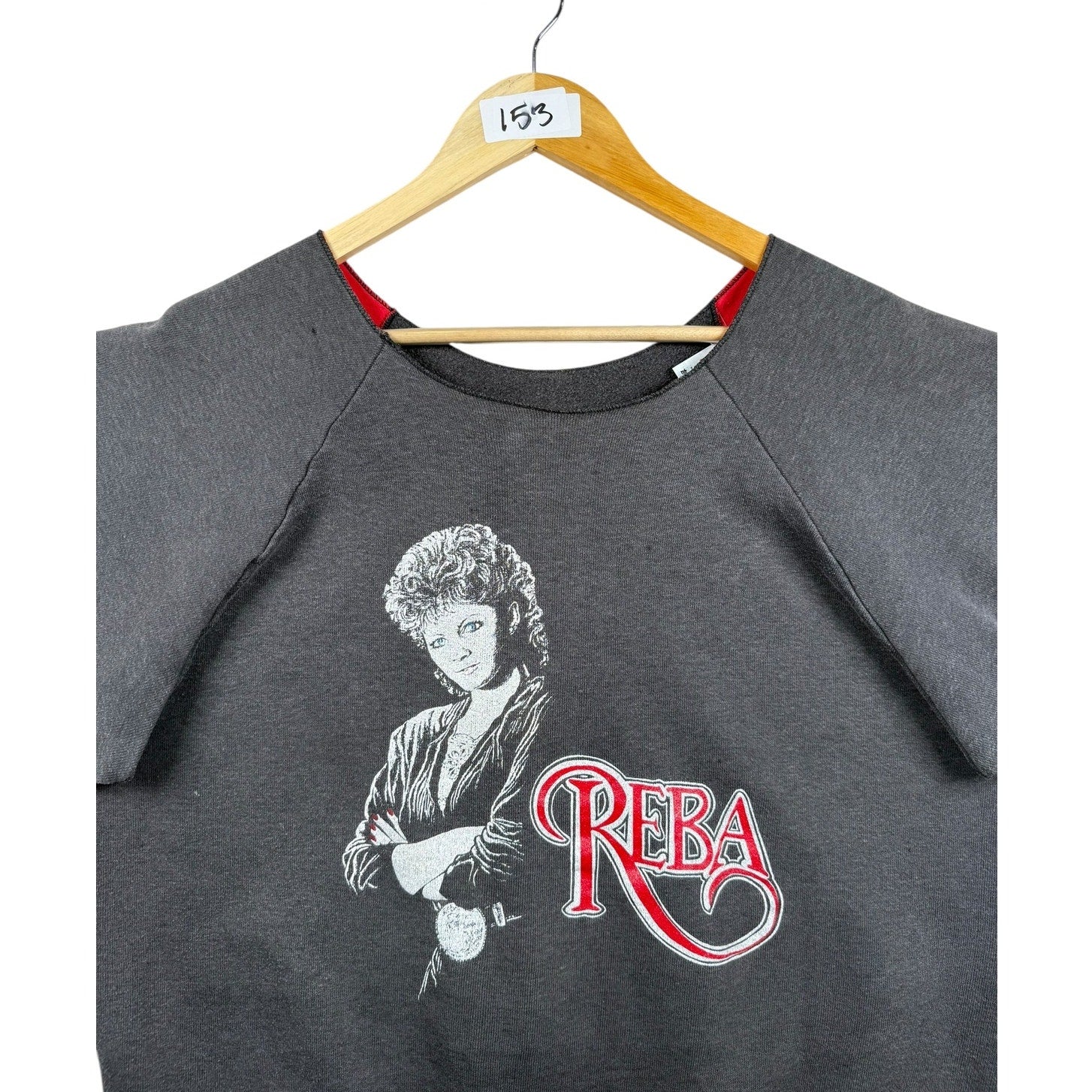 Vintage Reba McEntire Graphic Cut Off Sweatshirt