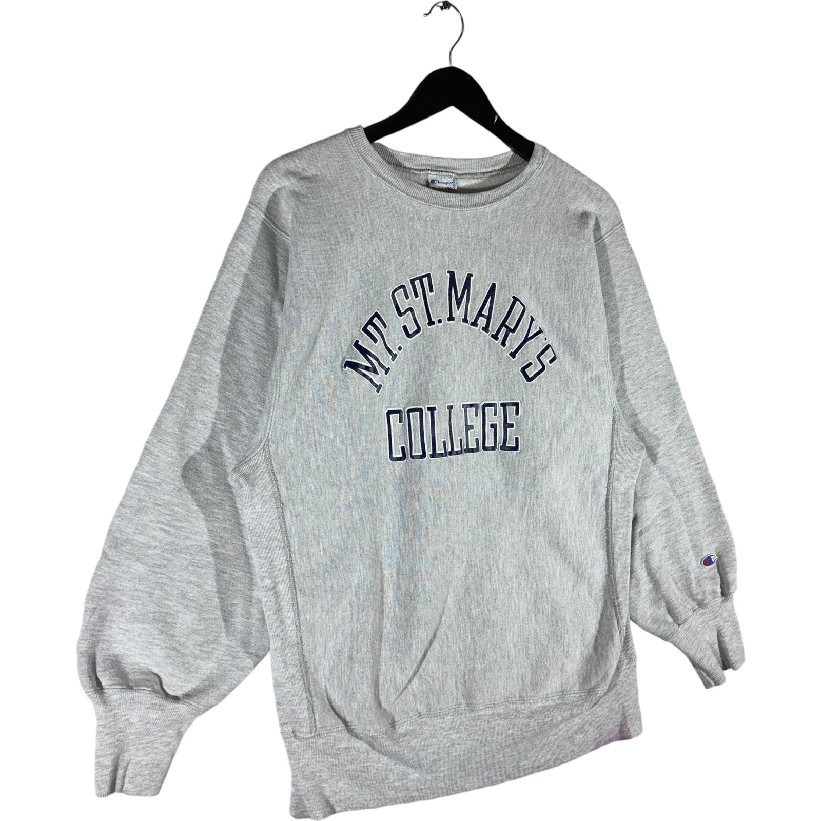 Vintage Champion Reverse Weave Mt. St Marys College Crewneck