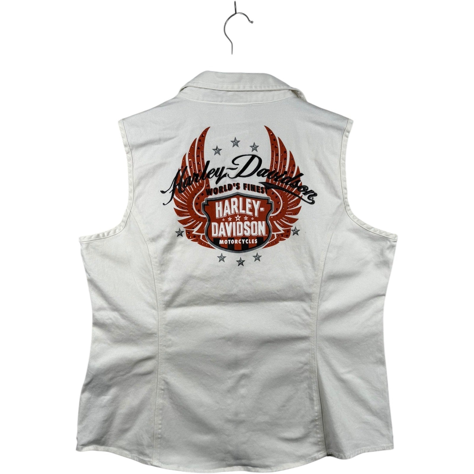 Vintage Harley Davidson Biker Vest