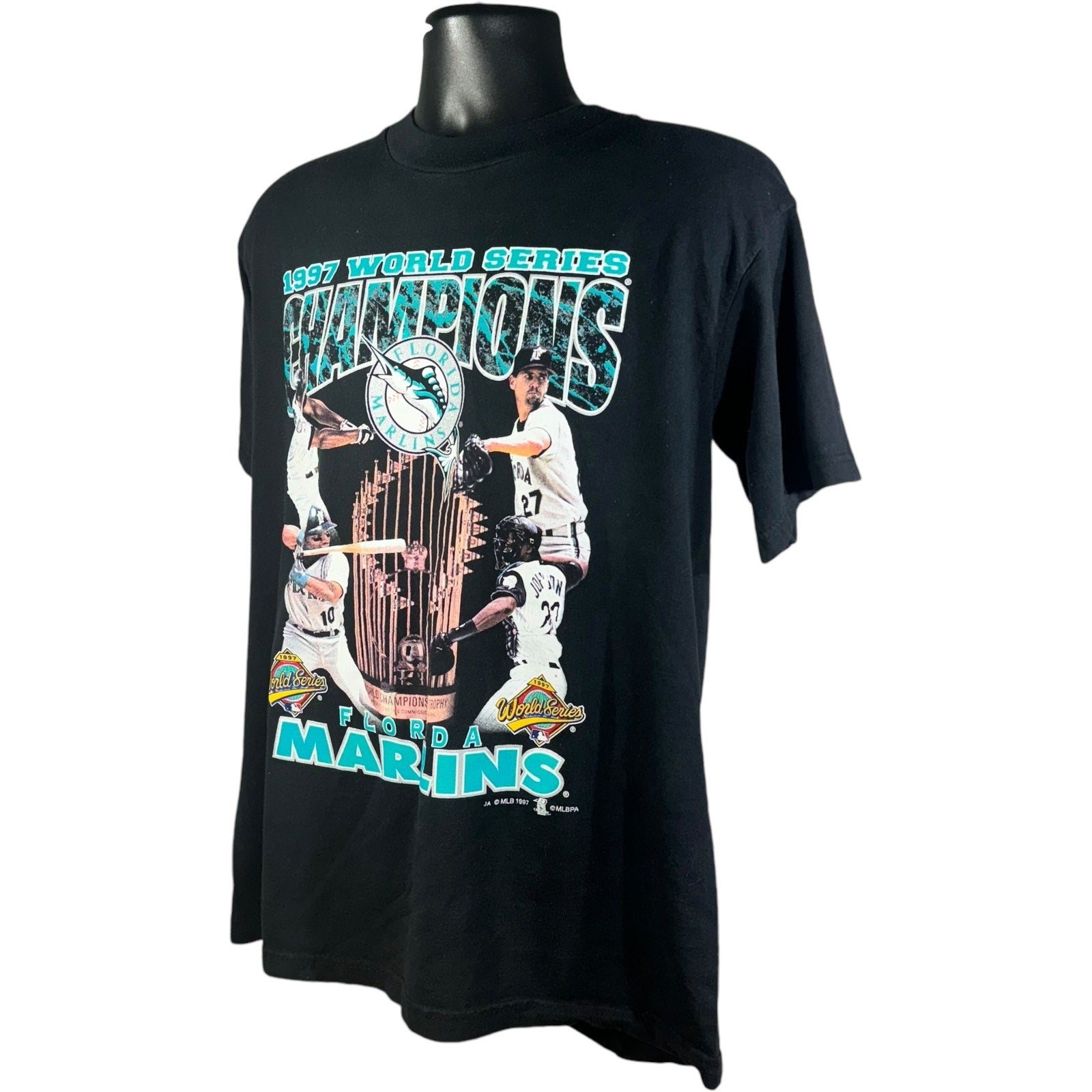 Vintage Florida Marlins World Series Champions Tee 1997