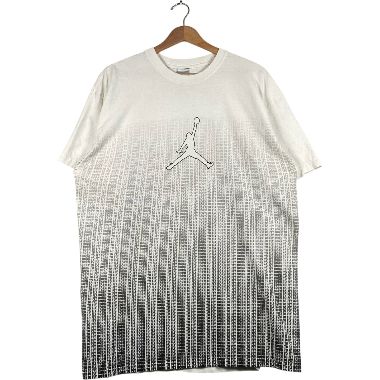 Vintage Air Jordan Chest Logo "Born To Fly" Tee