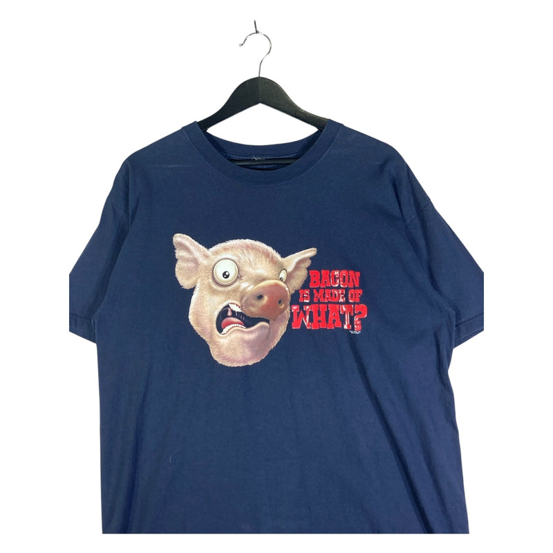 Vintage "Bacon Is Made Of What?" T-Shirt