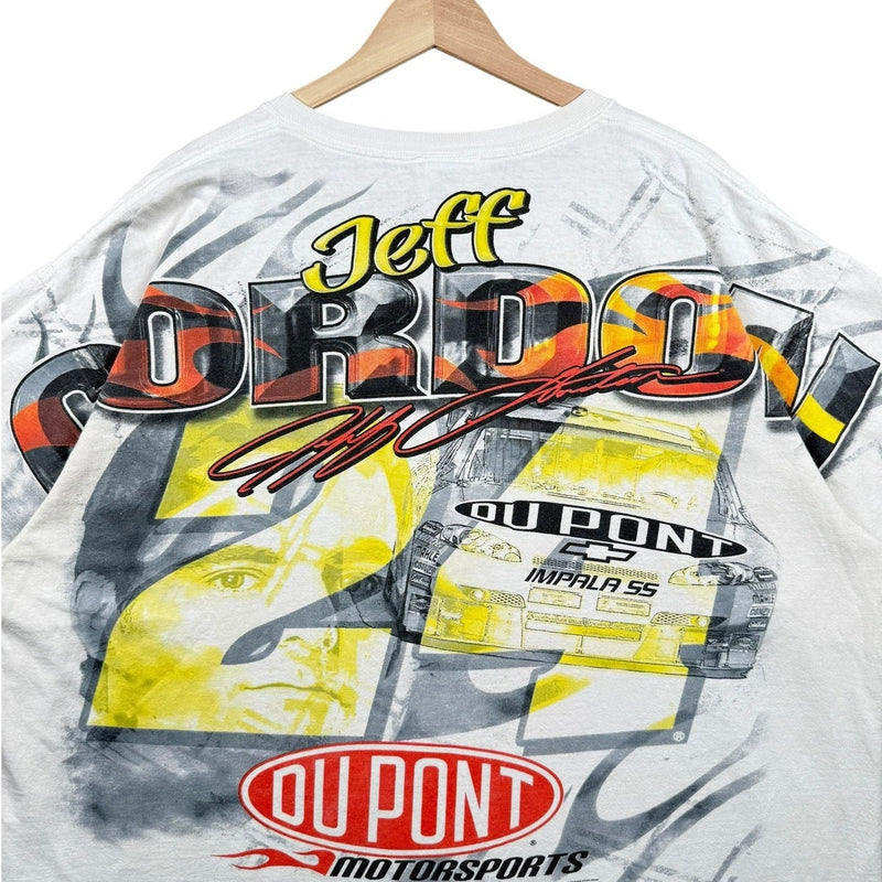 Vintage Jeff Gordon Dupont NASCAR Racing T-Shirt